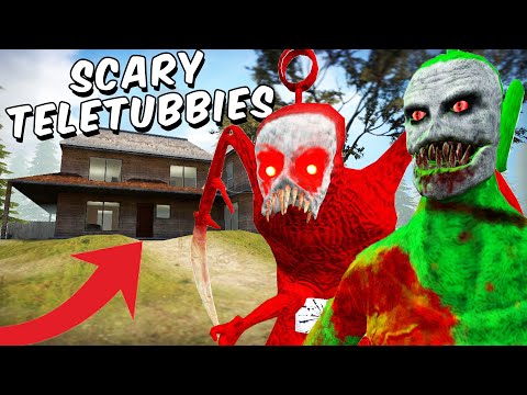 SCARY TELETUBBIES ENTER MY HOUSE?! (Garry's Mod) Slendytubbies