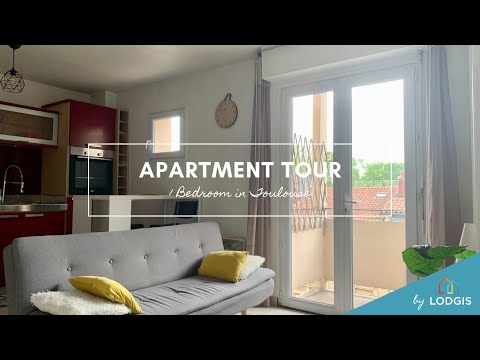 Apartment Tour // Furnished  40.5m2 in Toulouse – Ref : 2T122364