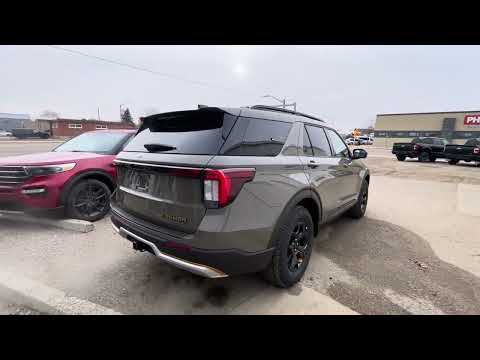 2026 Ford Explorer Tremor 4WD in Gray for sale at HomeField Ford in Raymond, AB