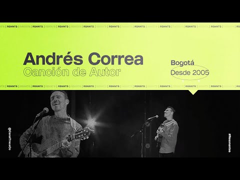 Andrés Correa en el toque de Resonantes