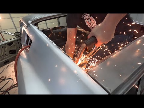 Part 3: 1967 Shelby GT500 Mustang Restoration- Installing Rear Quarter Panels