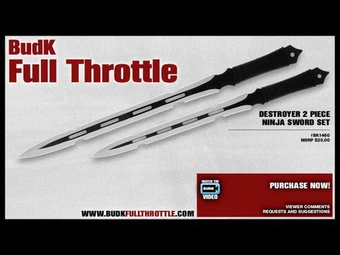 Destroyer 2 Piece Ninja Sword Set