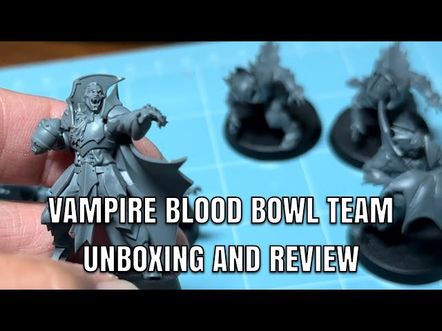 Vídeo relacionado con Blood Bowl - Team Vampire : The Drakfang Thirsters