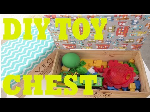 D.I.Y Toy Chest/ Seat