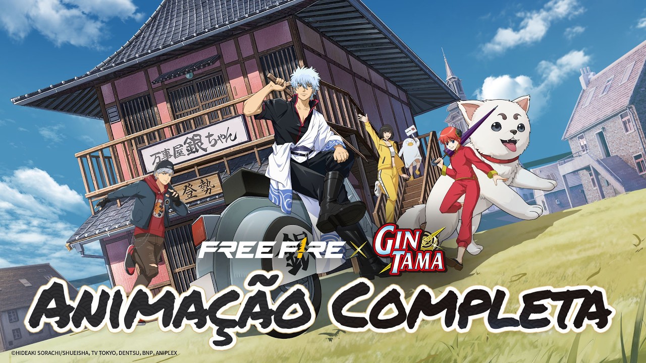 ANIMAÇÃO COMPLETA | FREE FIRE x GINTAMA | FREE FIRE BRASIL