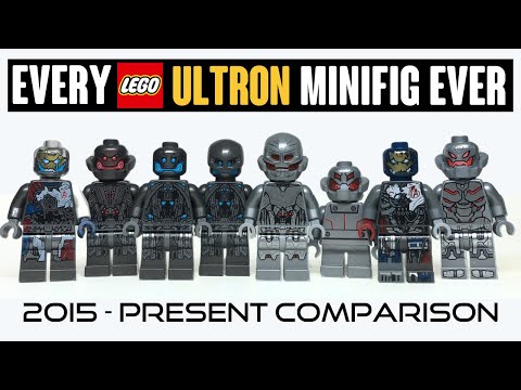 EVERY LEGO ULTRON Minifig EVER MADE (2015 to Present)
