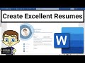 Create A Resume In Microsoft Word With Resume Assistant