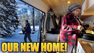 We Swapped Van Life for NEW Tiny Custom Luxury RV (RV Tour) - RV LIFE