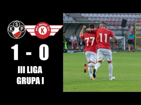 22.06.2019 Polonia Warszawa 1:0 MKS Mazur Ełk (skrót)