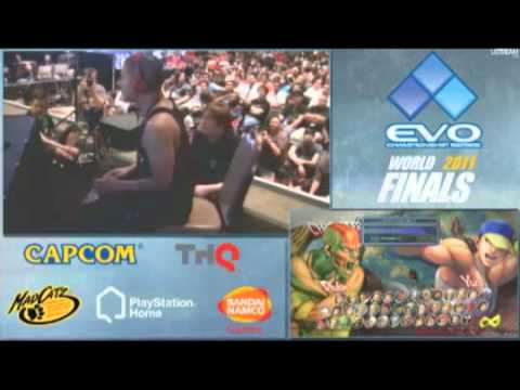 Filipino Champ (Seth) vs. Pro Kindevu (Yun) EVO 2011 SSF4 AE