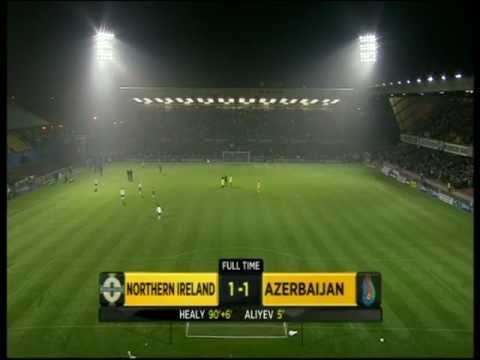 Northern Ireland 1-1 Azerbaijan (14/11/2012) - David Healy's goal
