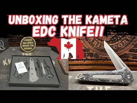 Unboxing the KAMETA EDC Knife – Canadian Made, Premium Build by PICHI!