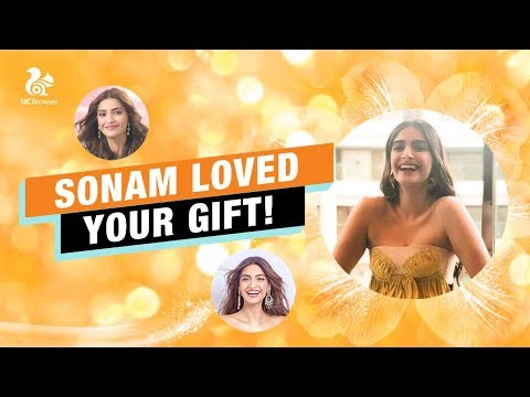 UC Exclusive: Sonam replies to your wishes, “It’s the best gift ever!"