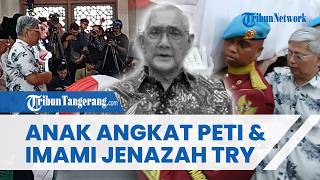 Penuhi Amanah, Semua Anak Try Sutrisno Angkat Peti Jenazah Sang Ayah, Banjir Tangisan