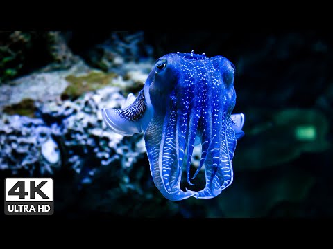 [NEW] 11HRS Stunning 4K Underwater Footage + Music 🌸 Rare & Colorful Sea Life: "RAINBOW REEF 2" UHD