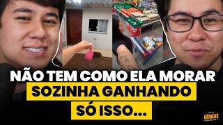 MENINA DE 17 ANOS MOSTRA COMO MORA SOZINHA GANHANDO 1300 REAIS POR MÊS!