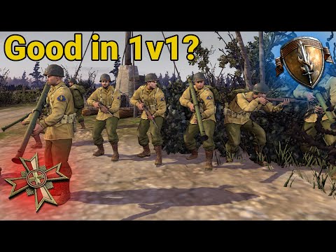 COH2 FPV Do Bazooka Rangers instead of AT guns work for 1v1?