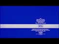 Universal Pictures MPAA Rating Card PG Closing 1980