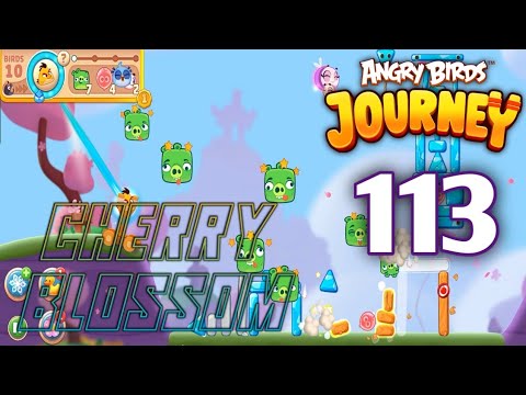 Cherry 🍒 Blossom ( Level 641 - Level 645) || Angry Birds Journey (2025 Update )/ Android Gameplay 🎮
