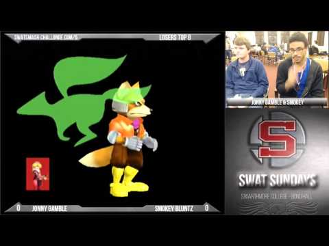 Swat Sundays #5: Smokey Bluntz (Fox) vs Jonny Gamble (Sheik) - Losers Quarters