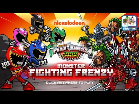 Power Rangers Dino Super Charge: Monster Fighting Frenzy - Dino Museum (Nickelodeon Games) Video