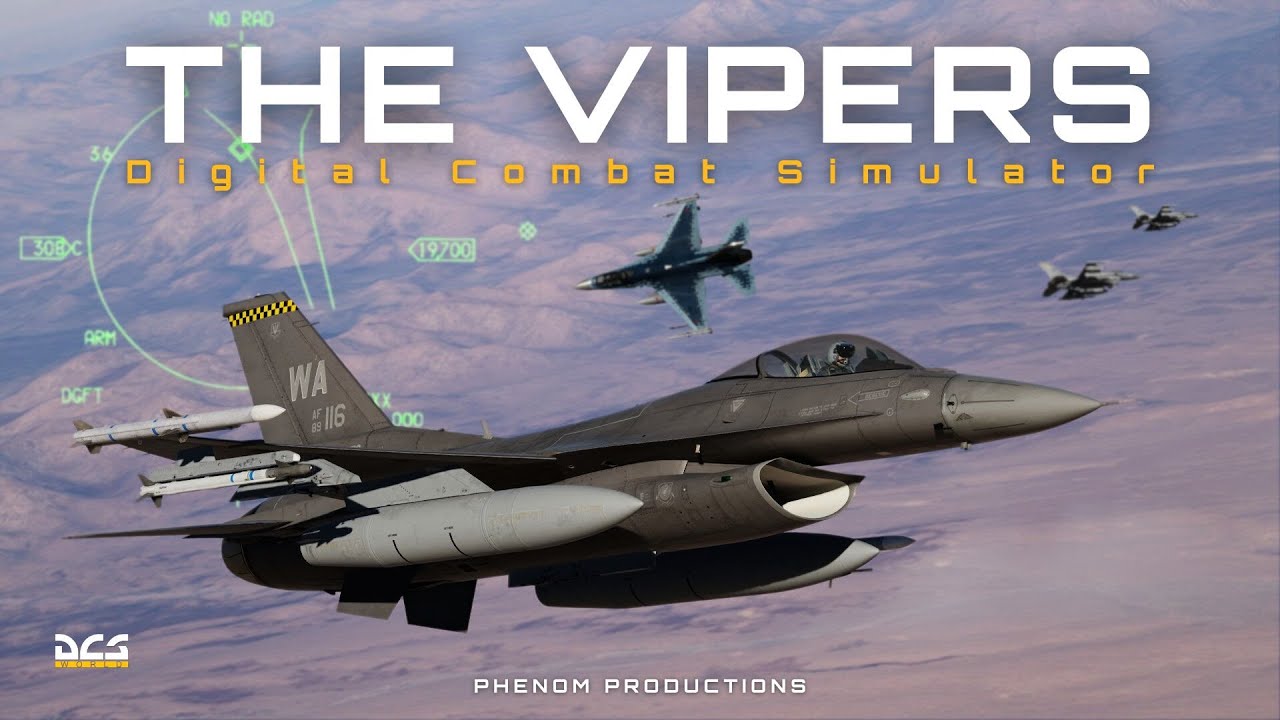 DCS: F-16 Cinematic | The Vipers