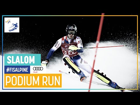 Clement Noel | Men's Slalom | Madonna di Campiglio | 3rd place | FIS Alpine