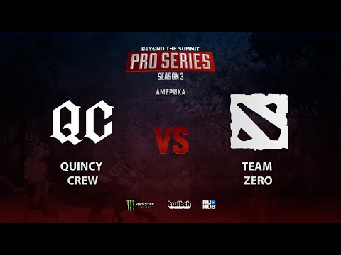 Quincy Crew vs Team Zero, BTS Pro Series Season 3: Americas, bo2, game 2 [Lex]