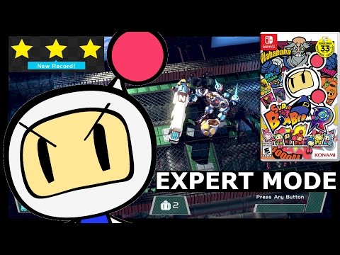 Super Bomberman R - Complete (World 1) - Walkthrough - EXPERT MODE - NO CONTINUES - 3 STARS