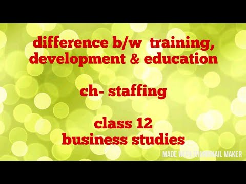 Staffing meaning and advantages class 12 business studies