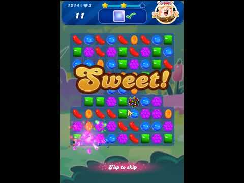 Candy Crush Saga Level 1214 - 3 Stars,  11 Moves Completed