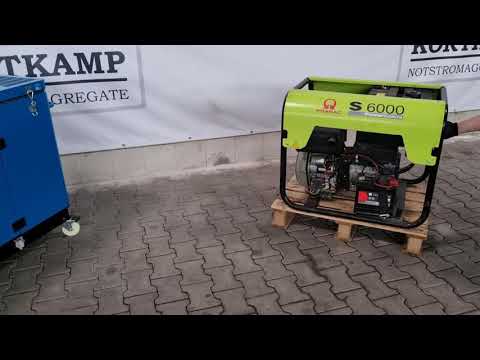 Pramac Diesel Generator 6 KVA - Yanmar Motor