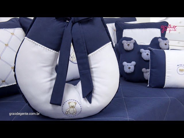 Almofada para Amamentação Teddy Marinho | Ref: 50214