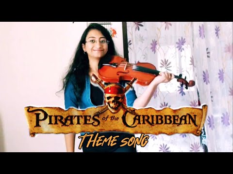 He's a pirate - pirates of the caribbean theme song#ViolinCover #SuryaSahithi #piratesofthecaribbean