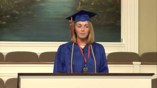 Melissa Wright Valedictory Address
