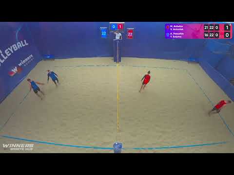 17:30 M. Anhelov / V. Antoniuk - A. Pasazhin / Y. Sulyma 28.08.2022 | Winners Beach Volleyball