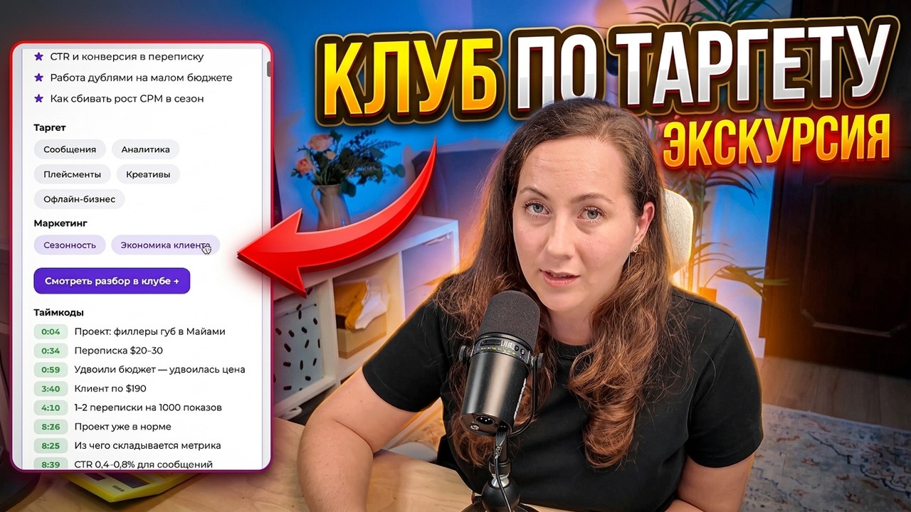 Как решать любые задачи в таргете? Клуб по таргету: 160+ кейсов для вашей работ?