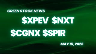 XPENG ($XPEV) | Nextracker ($NXT) | Cognex ($CGNX) | Spire Global ($SPIR)