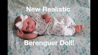 Unboxing Realistic Berenguer Collectible Newborn Doll!
