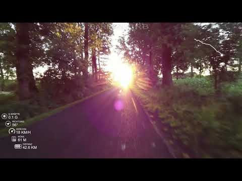 RT Nacht Rad Wanderung von Rheine nach Glandorf entlang der Friedensroute