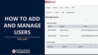 How to Add and Manage Users