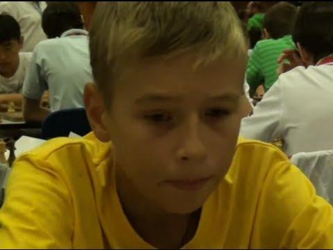 B12 9. 5.  Robby Kevlishvili   - Vladislav Lukiyanchuk  ½ - ½