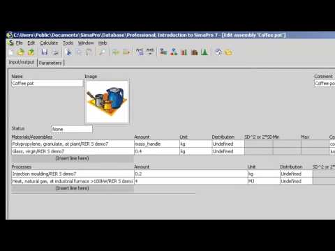 Using parameters for scenario analysis