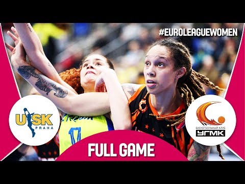 ZVVZ USK Praha v UMMC Ekaterinburg - Full Game - Quarter-Final - EuroLeague Women 2017-18