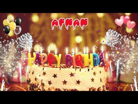 AFNAN Birthday Song – Happy Birthday Afnan