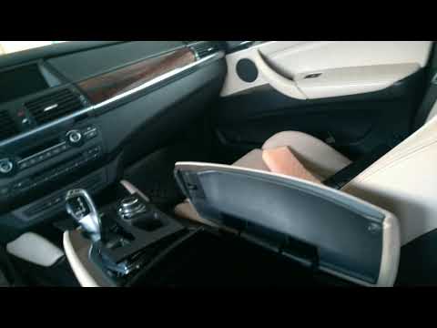Как снять подлокотник с БМВ Х6. Перешив подлокотника