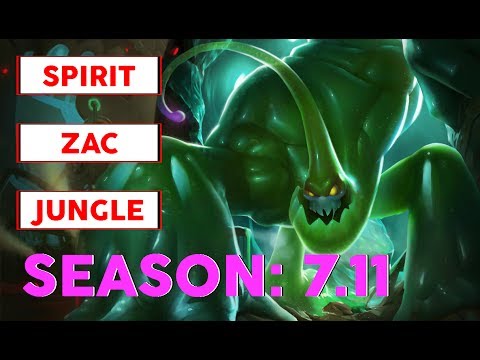 Afreeca Freecs Spirit Zac Jungle Challenger Korean Pro Replay