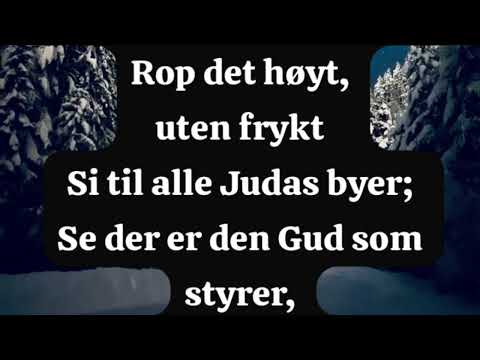 Trøst mitt folk så sier Herren