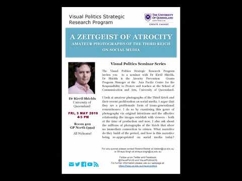 Visual Politics Series Semester I, 2019 - Kirril Shields