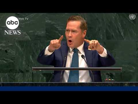 'This is America!' Waltz says as he and Cubans get into shouting match at UN
